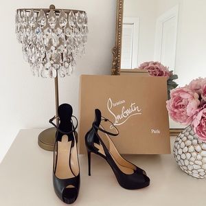 Christian Louboutin Peep Toe Heels